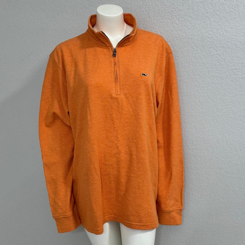 Vineyard Vines Orange Pullover - image 1